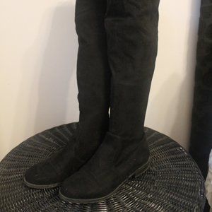 Unisa Over the Knee Black Boots